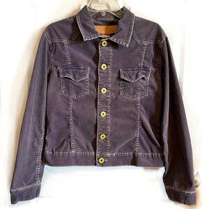 Vintage Christopher Blue Lavender Purple Corduroy Jacket Medium